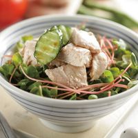 雙彩雞肉溫莎拉