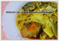 酸筍炒魚頭-剩餘食材變身節約料理