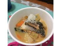 蜂蜜味噌鮭魚煮