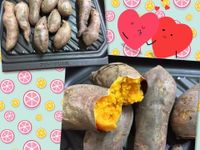 烤蕃薯（國際牌水波爐）