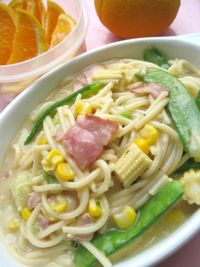 【十分輕鬆料理DIY】奶油培根玉米筍焗麵