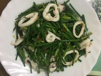 韭菜炒透抽（嗆辣版🌶️）