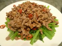 品靚上菜-沙茶牛肉(空心菜)