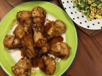梅汁雞翅腿
