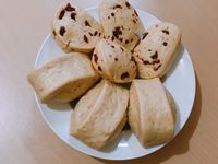 黑糖饅頭尬蔓越莓好好吃阿