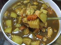 ღ小吟愛做菜ღ蘋果+蜂蜜馬鈴薯雞肉咖哩