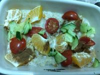 肉桂烤鮮蔬麥片盅