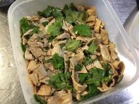 🌿香菜嫩腐皮涼拌菜🌿