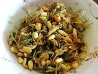 松子吻仔魚(5分鐘料理，小小孩也愛）