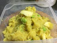 健康滿分💯．椰香地瓜泥