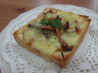 【吳双の愛妻料理】-好菇道菇idea！菇．菇．菇！比薩吐司