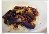 魚香茄子蓋飯