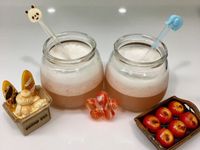 草莓優格乳清果汁