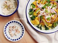 孜然薑黃燉雞胸佐大黃瓜