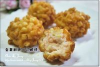 金黃酥脆吐司蝦球