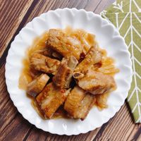 洋蔥子排-手繪食譜