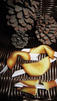 幸運籤餅 Fortune cookies