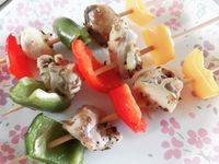 檸香孜然雞肉串