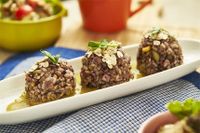 十穀米烤飯球佐椰香咖哩