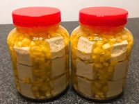 自製鳳梨豆腐乳～全素