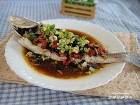 蒜辣豆鼓蒸魚