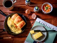 金黃軟嫩起司歐姆蛋