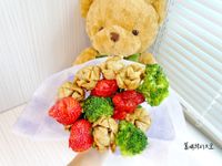 花開富貴丸子花束