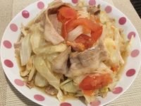 豬肉番茄高麗菜（電鍋版）