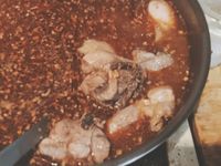 麻油雞+麻油米血