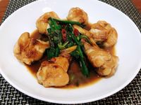 蔥燒小雞腿
