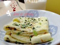 Q軟香蔥厚片雞蛋餅