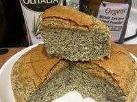 氣炸鍋 黑芝麻戚風