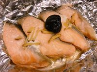 梅香烤鮭魚（快速料理