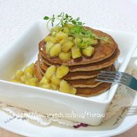 香蕉巧克力鬆餅