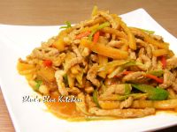 四季江戶味之秋季料理-甜柿肉絲