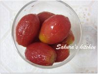 ♥我的手作料理♥ 梅汁番茄