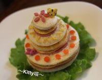 Kitty喵-吐司蛋糕