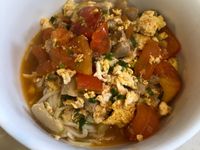 番茄豬五花雞蛋麵［曾太］