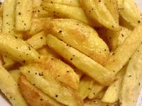 少油烤薯條