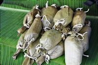 泰雅美食-香蕉飯