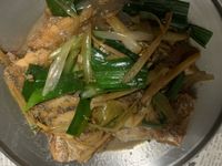 蒜燒白帶魚