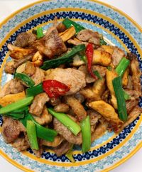 家常菜～味噌豬炒豆干