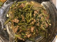 沙茶空心菜牛肉