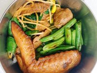 お弁当-200421-味噌二層炒豆芽