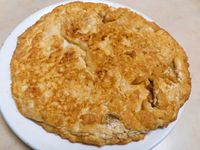 板豆腐煎蛋(奶蛋素)