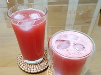 清涼苗條-自製西瓜汁