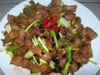 香蔥蔭鼓五花肉