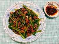 沙茶空心菜牛肉