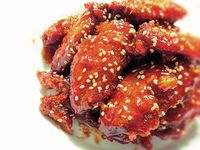 《韓式調味炸雞》---甜甜微辣真好吃