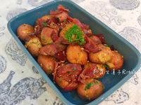 蒜香培根馬玲薯